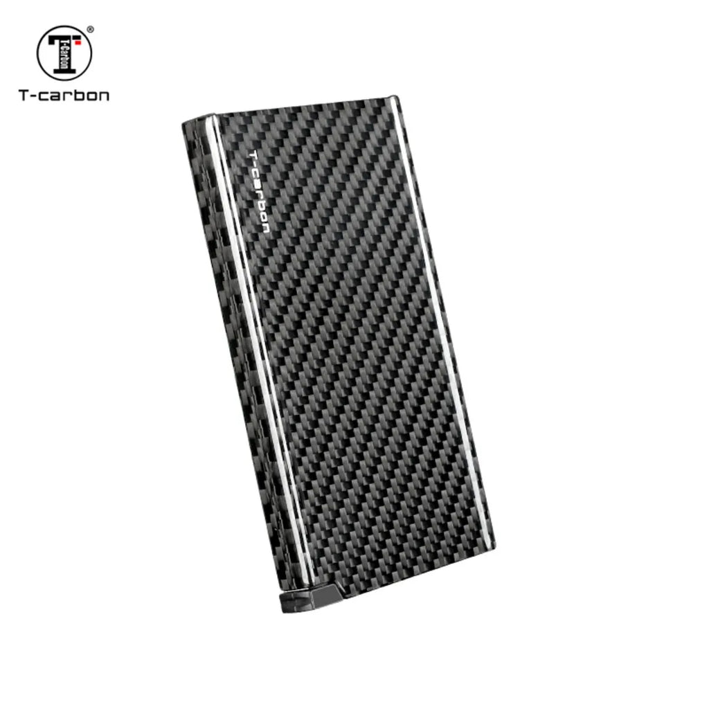 T-carbon Carbon Fiber Wallet Cash Card Holder Business Wallet Credit Card Prtector Case Cover Men & Women Cardholder